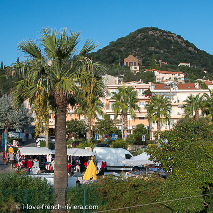 A little market is held on Thursdays